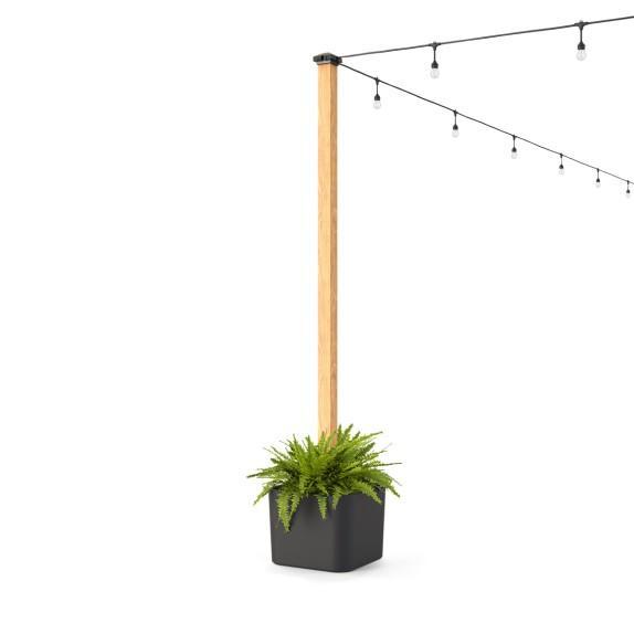 Step2 Firefly String Light Pole Stand with Planter 2-Pack, Panasonic Countertop Hot Water Dispenser - MSRP $1,582