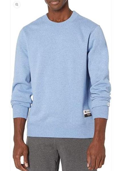 New Champion Mens Orig Sueded Fleece Crew - MSRP $24,000