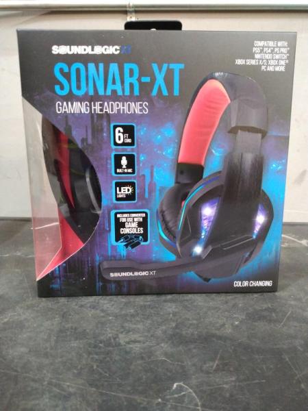 Pallet of SoundLogic XT Sonar-XT Gaming Headphones - MSRP $2,878