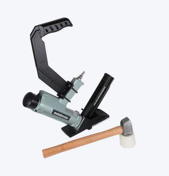 Metabo HPT 2in 16-Gauge Pneumatic Flooring Nailer, Master Forge 23800BTU Indoor/Outdoor Kerosene Heater - MSRP $2,424