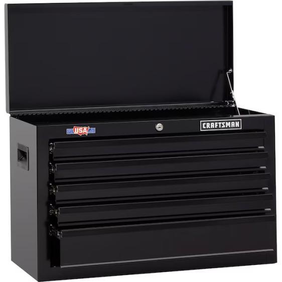 Craftsman 5-Drawer Tool Chest, Lancashire Bathroom Vanity, Shop-Vac Wet/Dry Vacuum Cleaner - MSRP $2,002