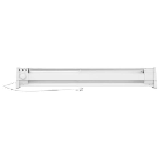 Cadet Portable Baseboard Heater, Levolor Faux Wood Blind, Honeywell Keypad with Knob - MSRP $2,444