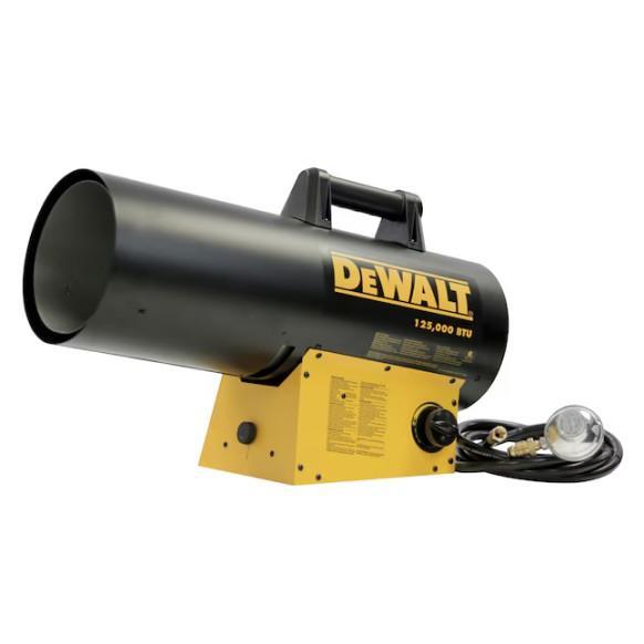 DeWalt Forced Air Propane Heater, Zoeller Sump Pump, Mazon 44" LED Ceiling Fan - MSRP $2,095