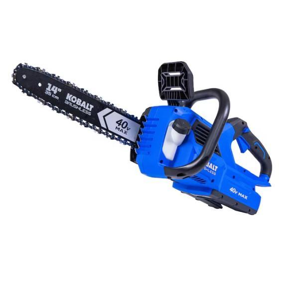Kobalt 40V Chainsaw, Zoeller Sump Pump, Smartpond Corded Pond Pump - MSRP $2,018