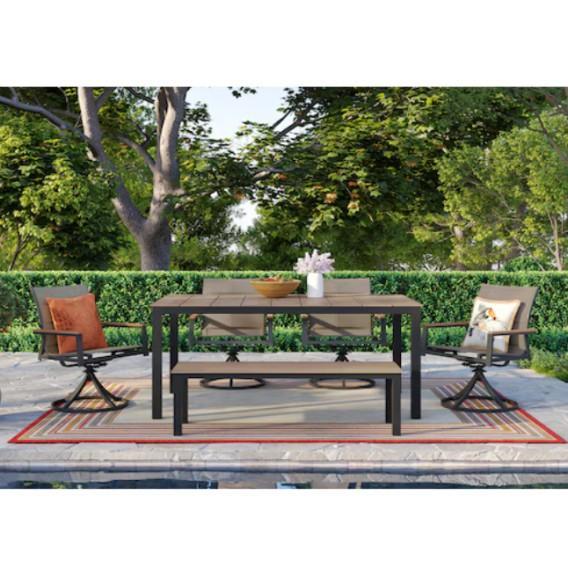 Waterline Patio Dining Table, Honeywell Smart Thermostat, Skil Corded Circular Saw - MSRP $2,525