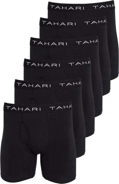 New Tahari Men's Cotton Boxer Briefs in a 5-Pack - MSRP $25,344