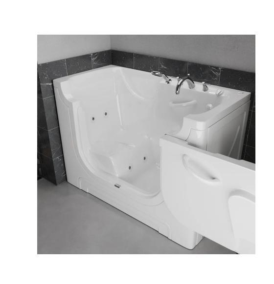 Plumbing - MediTub Whirlpool Waln-In Tub & OPTEH Inline Electric Heater System - MSRP $6,933