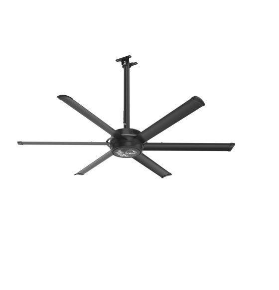 Big Ass Fans E-Series 7ft 6-Blade Commercial/Industrial HVLS Ceiling Fan - MSRP $3,484