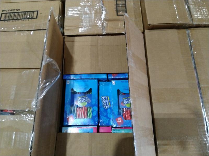 Grocery - Pagasa Gingerbread House Kit, Lindt Snickerdoodles Truffles, Lucky Charms Cereal - MSRP $8,272