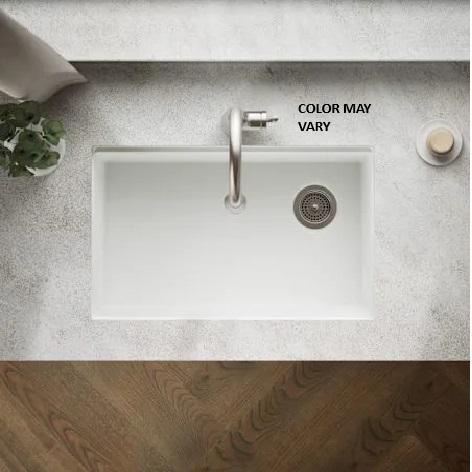 Kohler K-33712-PC-CM6 Composite Kitchen Sink - MSRP $824