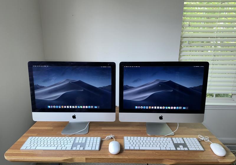 (2) Apple iMac All-In-One Desktops Tested & Ready to use