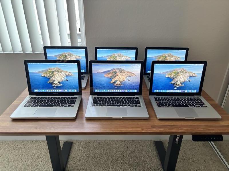 (6) Apple MacBook Pro Laptop Chargers Included Tested & Ready to use