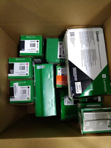 Printer Accessories - Lexmark Toner Cartridges, Drum Units, and Imaging Units - MSRP $2,498