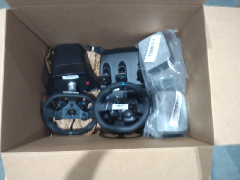 C Grade Consumer Electronics- G PRO Wheel-BLACK, G923 Racing Wheel, MX Travel Case- MSRP $1,669