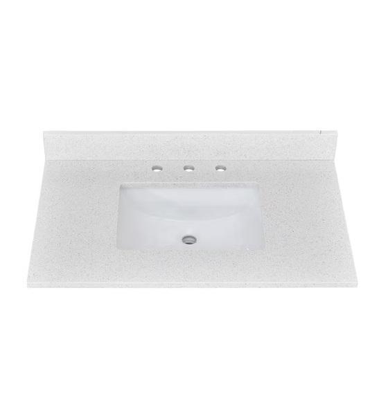 Plumbing- YASINU Rectangular Single Sink Vanity Top, AKDY, WELLFOR, SINKOLOGY, HDC, MirrEdge - Est Retail $1,938- 2plts