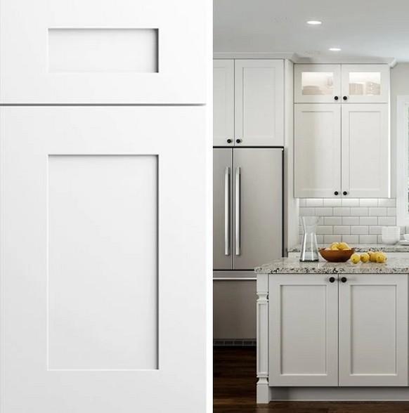 Kitchen & Bath - Hampton Bay Easton Shaker Kitchen Cabinets - Est Retail $1,901- 1plt