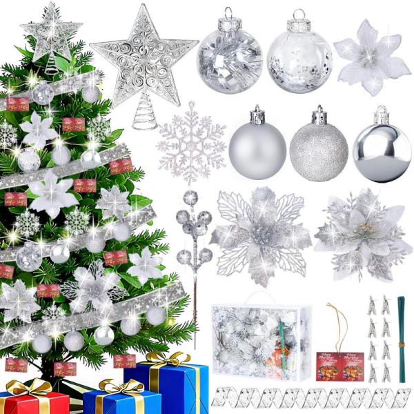 Home - 76Pcs Christmas Ornaments Set, Nativity Scene Statue, Emerson Dish Soap Dispenser - MSRP $34,059