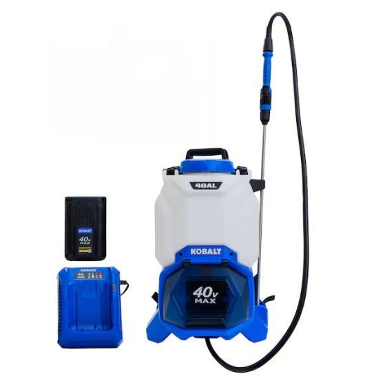 Kobalt Backpack Chemical Sprayer, Metabo Finish Nailer, Kobalt Table Saw with Stand - MSRP $4,464