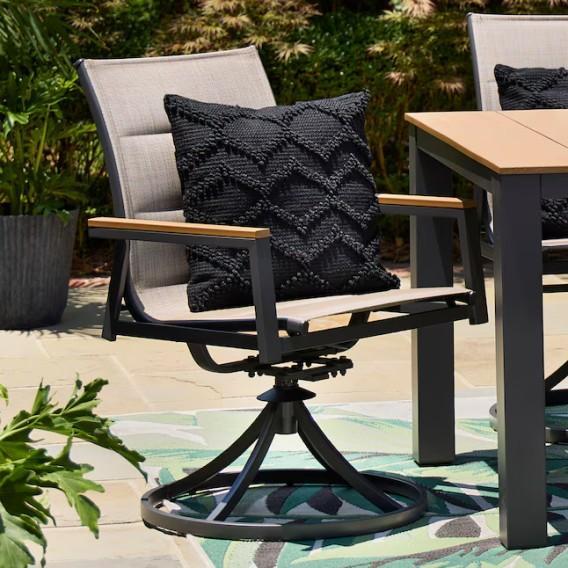 Waterline Set of 6 Patio Dining Chairs, Connery Bathroom Vanity, Kobalt Shop Vacuum - MSRP $3,258