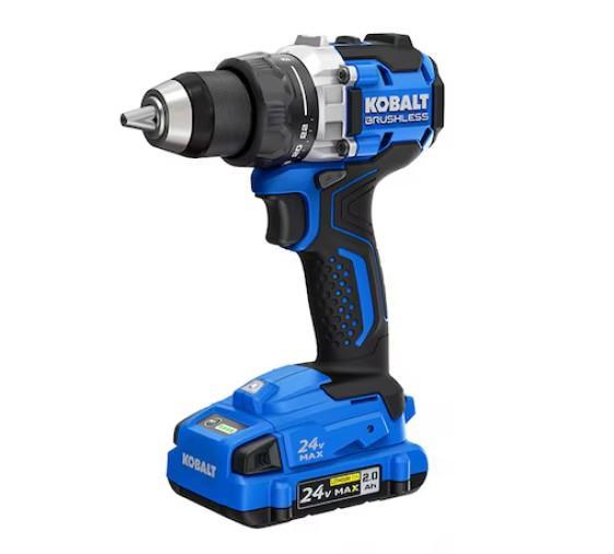 Kobalt Drill/Driver, Altitude Boca II 52" Ceiling Fan, Levolor Faux Wood Blind - MSRP $2,918