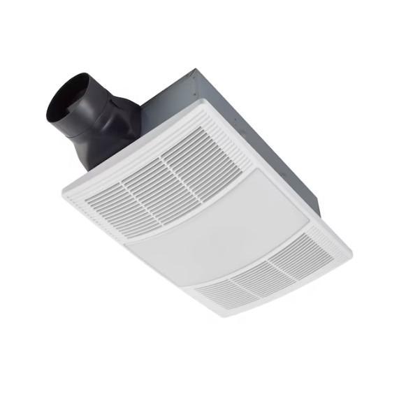 Broan PowerHeat Bathroom Fan, Badger Garbage Disposal, Allen & Roth Wallace Window Curtain Rod - MSRP $2,931