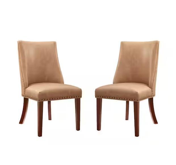 Home Decor - Linon Home Decor Faux Leather Dinning Chairs, HOMCOM, MODWAY, LAOTIES, Casual Home - Est Retail $1,631