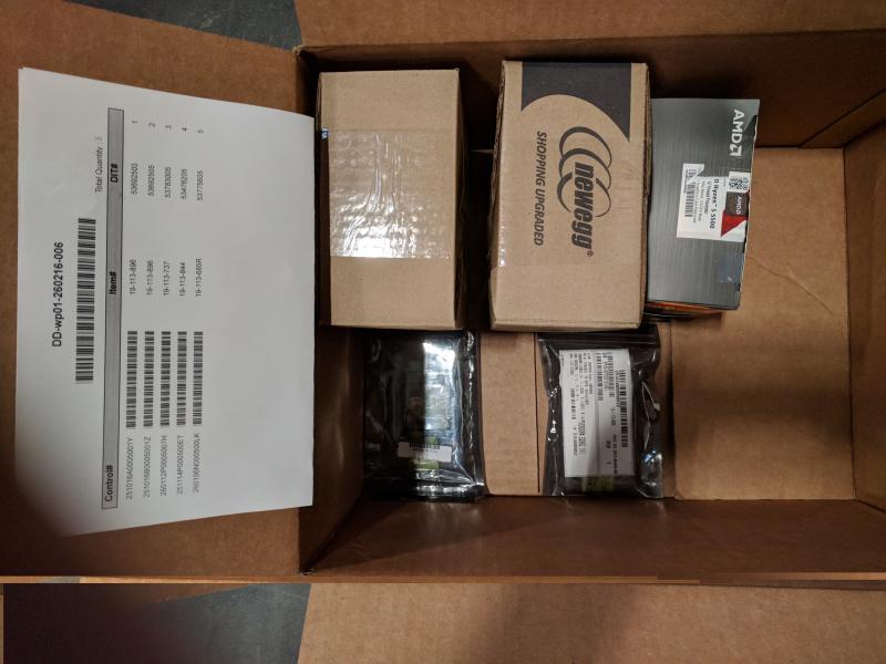 9950X, High-Performance Desktop PC Components Lot & More- $9K - 25 Qty