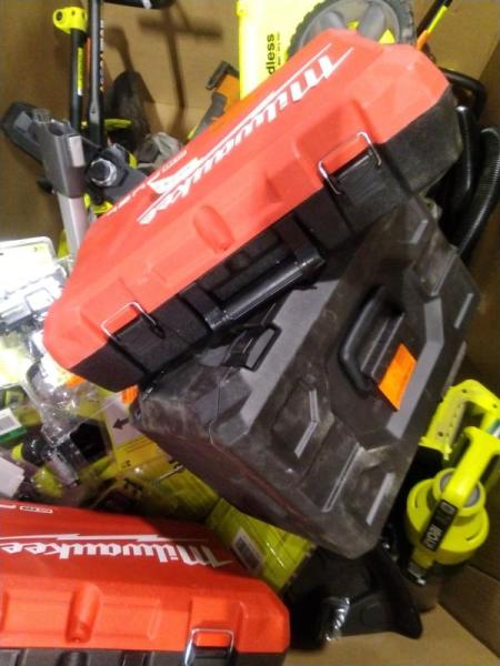 Tools & Hardware - RYOBI ONE+ 18V Cordless High-Volume Inflator, Whole Stud Finders, Milwaukee - Est Retail $2,326