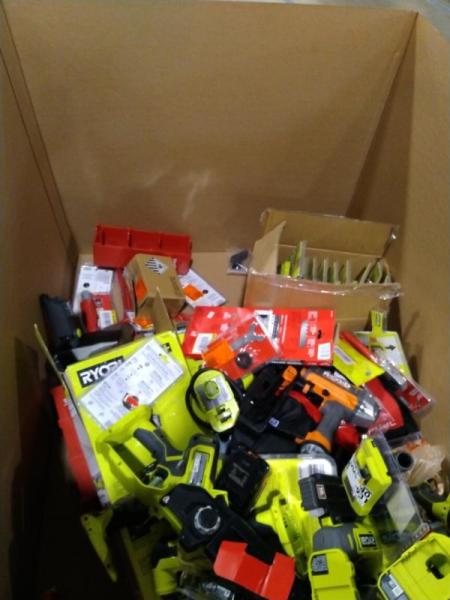 Tools & Hardware - RYOBI ONE+ 18V Bagless Cordless Mesh Filter Stick Vacuum, Milwaukee Headlamp - Est Retail $5,965