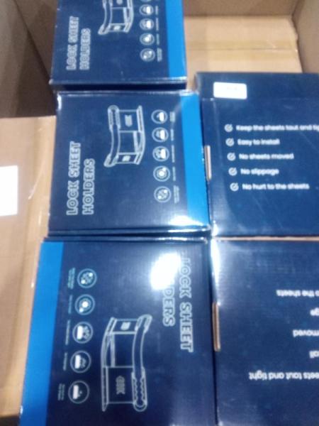 General Merchandise- Yastouay 15Inch Pumpkin Decor for Thanksgiving, Adjustable Bed Sheet Straps with Lock - MSRP $231