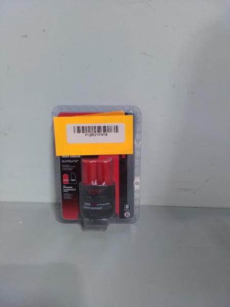 Milwaukee M12 12V Lithium-Ion CP High Output 2.5Ah Battery Pack - MSRP $69