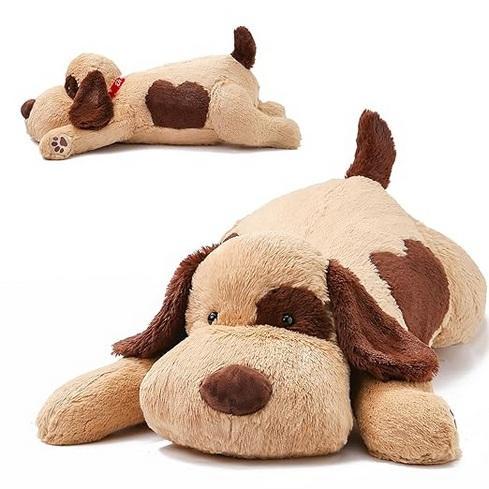 General Merchandise - Weighted Dog Plush, Shaggy Faux Fur, Allecin Thermal Fuse, Dog Mat, Support Pillow  - MSRP $185