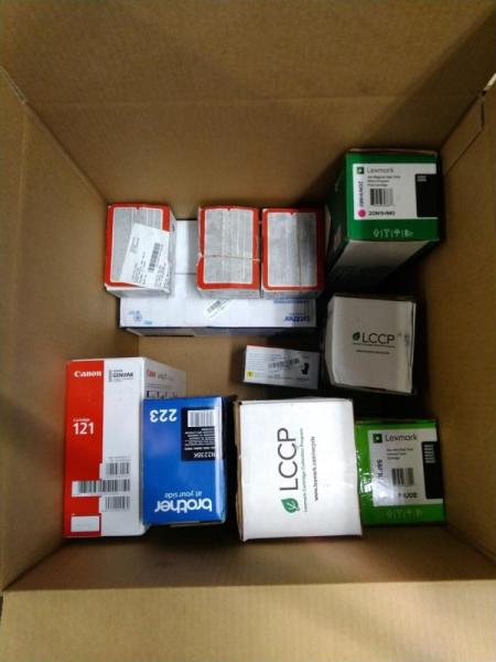 Printer Toner - Lexmark, Canon, Xerox, Brother - MSRP $2,612