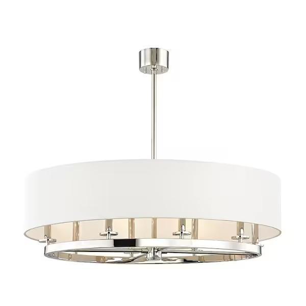 Fixtures - Hudson Valley Durham Chandelier, DreamLine Shower Door, Jonathan Y Mirror - MSRP $3,158