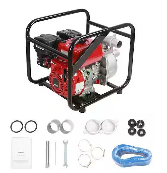 Plumbing - SKYSHALO Gasoline Engine Water Pump, Glacier Bay Kitchen Sink, VEIKOUS, NDS, Everbilt - Est Retail $874