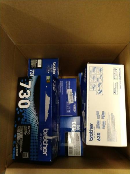 Brother Printer Toner & Drum Units - MSRP $2,578
