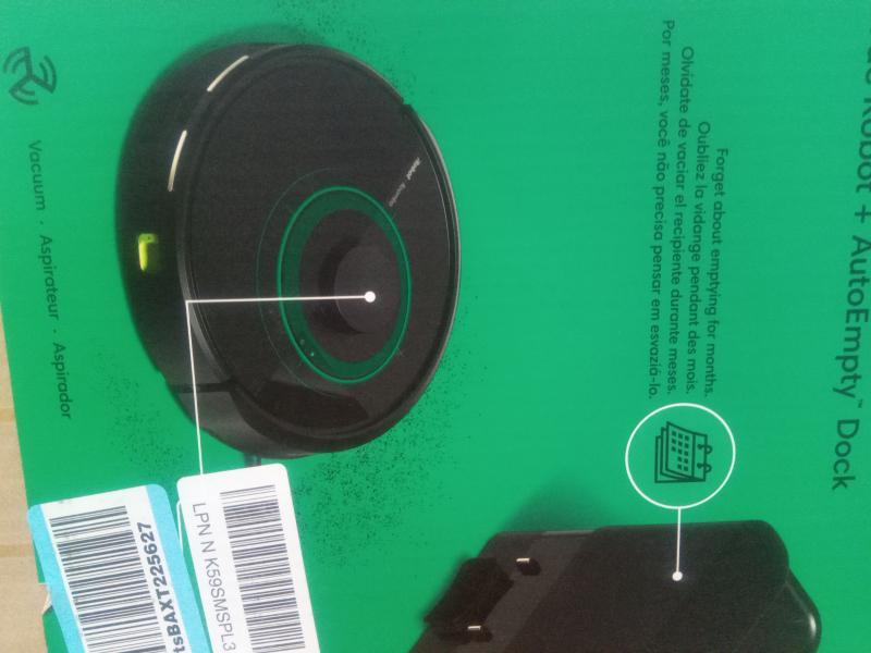 Unprocessed Manifested AMZ LPN Pallet - PlayStation 5 Pro Console, iRobot Roomba 105 Vac Robot Vacuum - MSRP $3,806