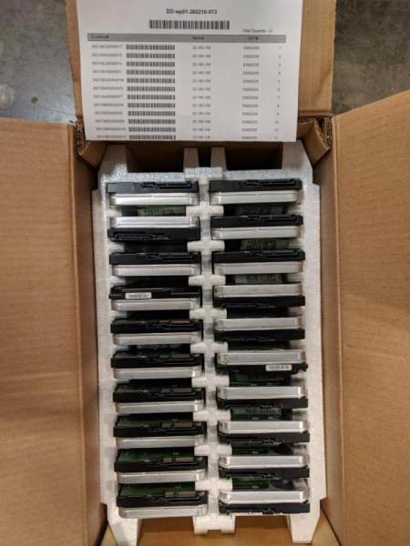 24TB, 20TB, HDD, Desktop PC Components Lot & More - $9.5K - 20 Qty.
