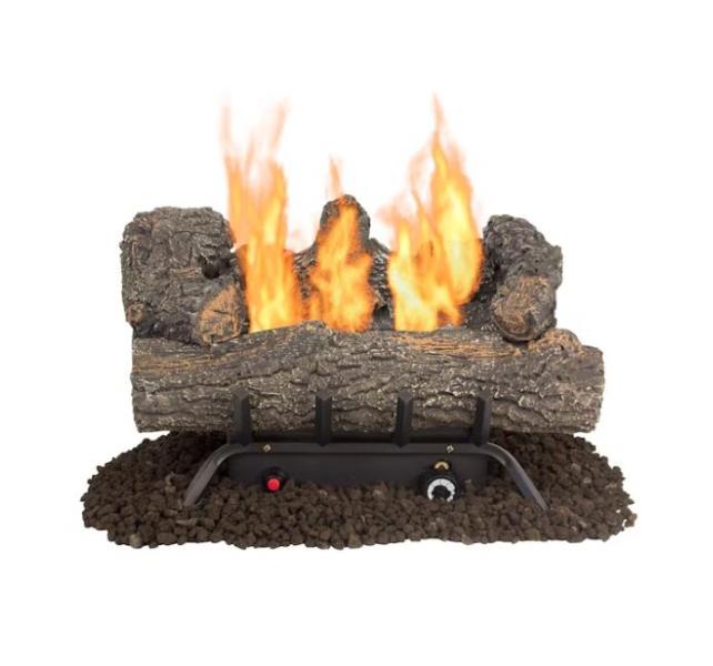 General Merchandise- Master Forge Fireplace Logs, Quoizel Whitlock Pendant Light  - MSRP $2,191