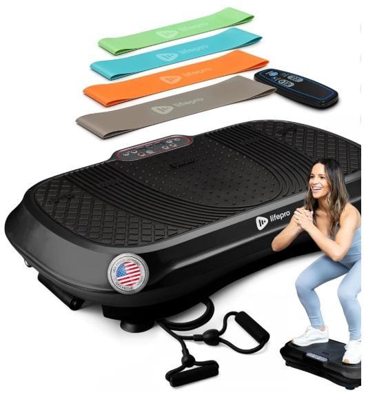 LifePro Vibration Plate Exercise Machine, Calloway Mills Shell Coir/Rubber HD Doormat, Step2 Water Table - MSRP $1,470