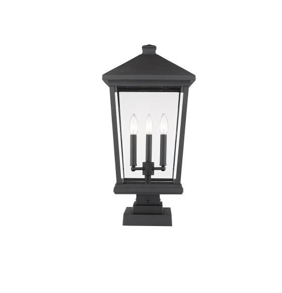 Z-Lite 568PHXLS-SQPM-BK Post Light - MSRP $772