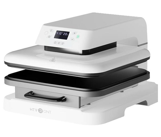 HTVRONT Heat Press Machine, Mr. Coffee Compact Espresso Maker, KRIDDO 8-in-1 Foldable Tricycle Stroller - MSRP $2,890