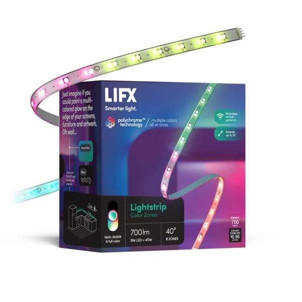 Home Improvement- LIFX Lightstrip Color Zones, Prime-Line B 695 Roller Assembly, GHome Smart Mini Plug - MSRP $1,252