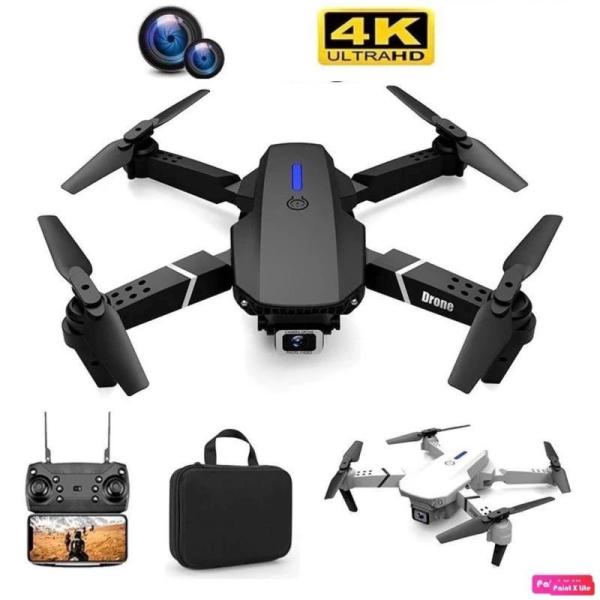 New 14set -4K E88 PRO HD Dual Camera RC FPV WiFi Foldable Drones