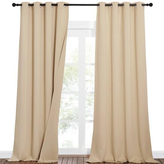 NEW - General Merch - Nicetown Thermal Curtains, TrueSeaMosss Irish Sea Moss, Capsipad 6'x9' Area Rug - MSRP $890