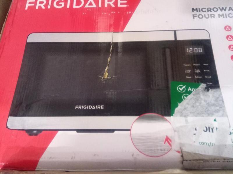 Frigidaire Microwave, RexTact Acrylic Podium, Pfister Arkitek Kitchen Faucet - MSRP $2,981