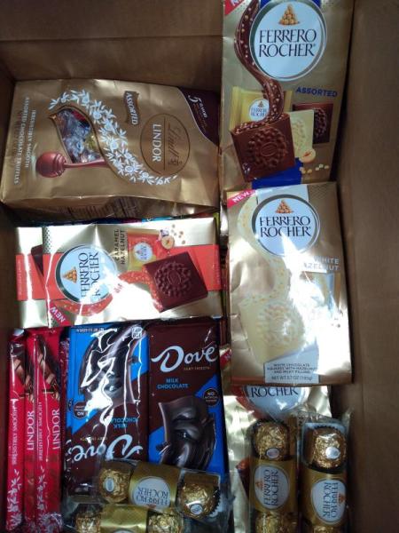 Grocery - Ferrero Rocher Bag Chocolate, Fruity Pebbles Rice Cereal, Pirouline Viennese Wafers - MSRP $11,045