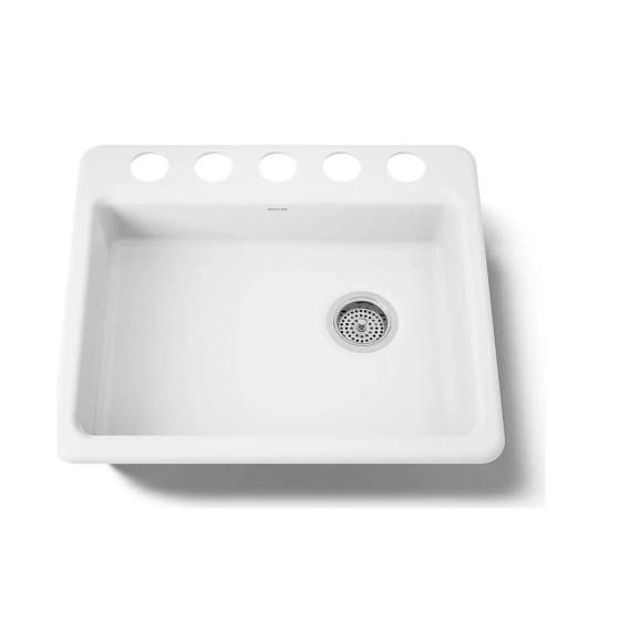 Kohler K-5479-5U-0 Kitchen Sink - MSRP $868