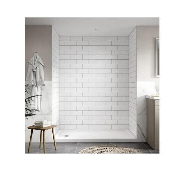 Miseno MSW-603280FLEX-WS Shower Wall Kit - MSRP $839