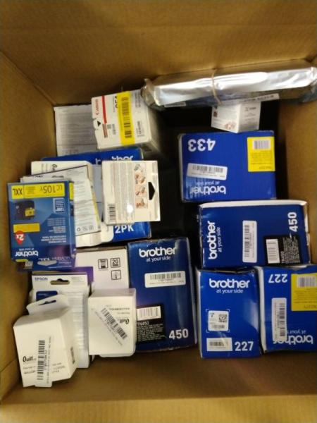 Printer Toner & Ink - HP, Brother, Canon, Epson, Quill - MSRP $1,648